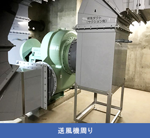 送風機周り